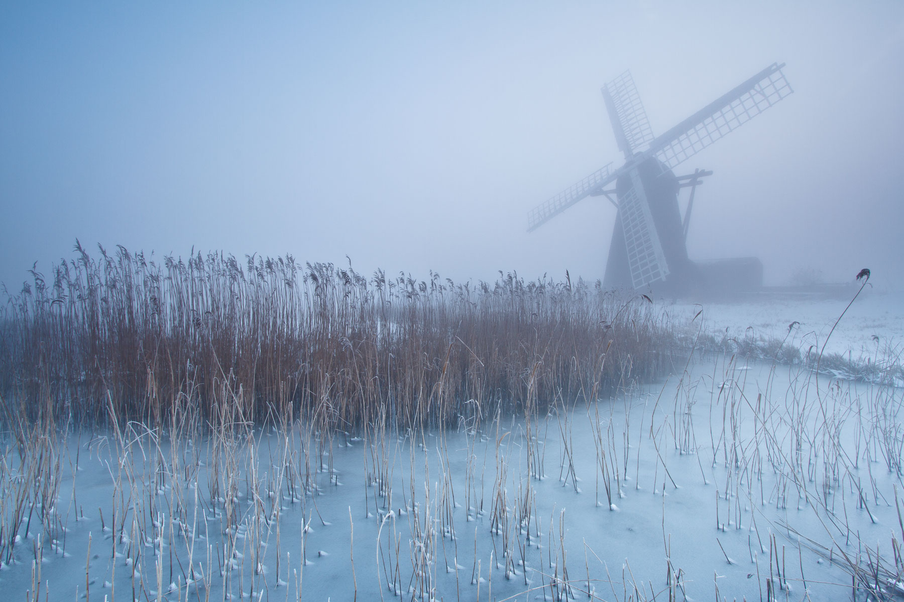 Frozen - Herringfleet Smock Mill